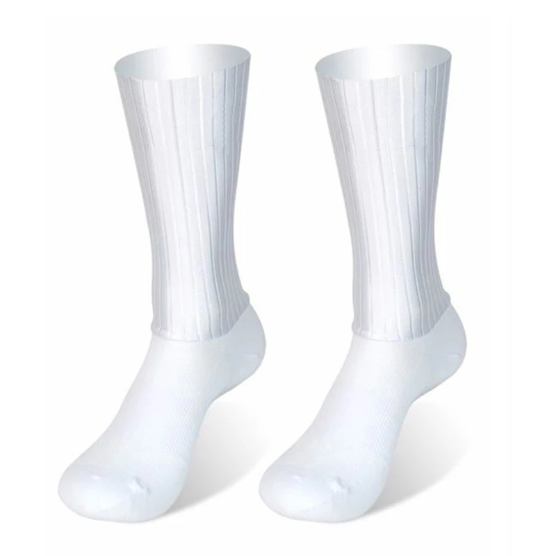 

2024 new Summer Aero Bike Team New Cycling Socks Silica Gel Non-slip Breathable Pro Racing Sports Socks Men Women Calcetines