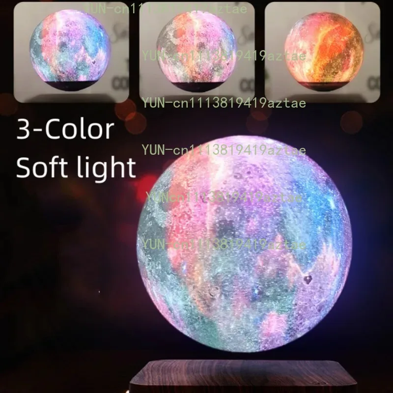 Magnetic Levitating Galaxy Ball Lamp Floating Sphere Desk Ornament Office Home Christmas Creative Gift Accessories