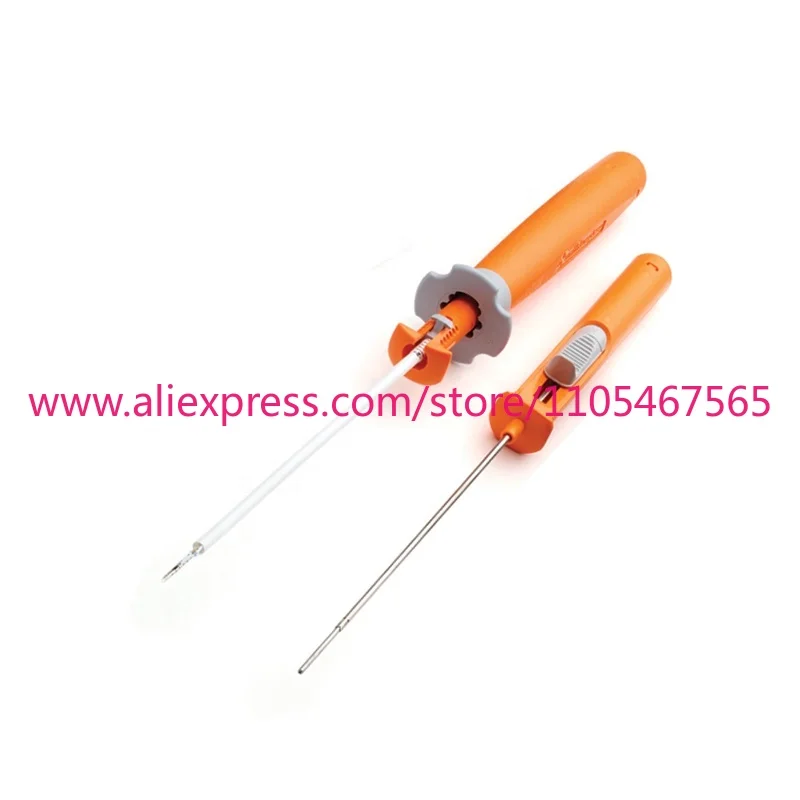 Meniscus repair with interventional materials from the inside out Meniscus suture needle rapid fixation system