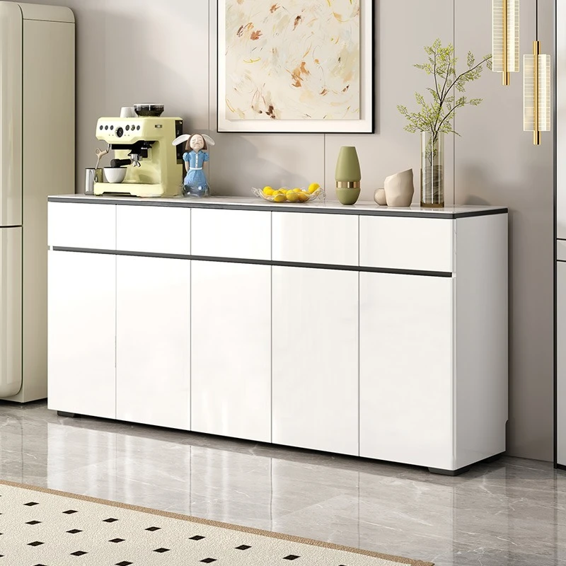 

Modern minimalist white sideboard, durable cabinet, household furniture sideboard, buffet cabinet
