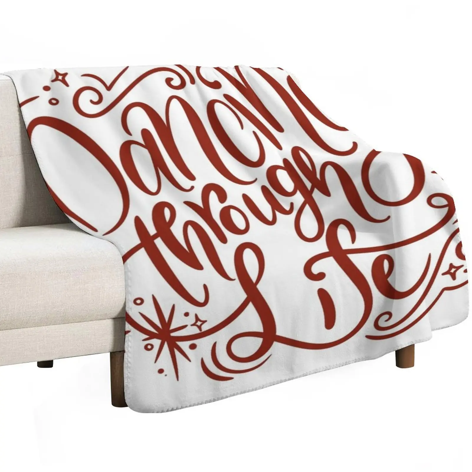 Dancing Through Life - Wicked Throw Blanket Cozy Warm Blanket for Bed Room Decor