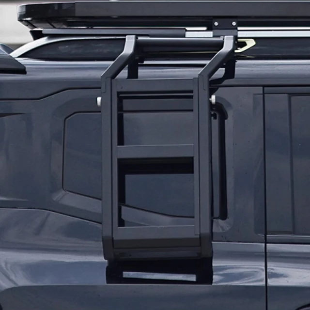 Retractable climbing ladder Folding stairs for off-road accessories
