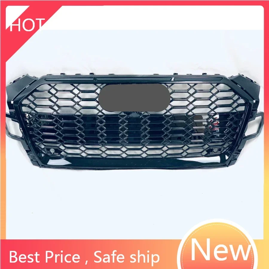 

For RS5 Style Front Sport Hex Mesh Honeycomb Hood Grill Black for Audi A5/S5 2020-2021 car accessories fast ship