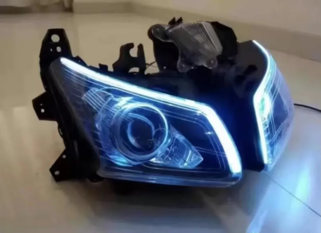 for Yamaha Tmax 530 Headlight Retrofit Light Emitting Diode Motorcycle Headlight Assembly 4