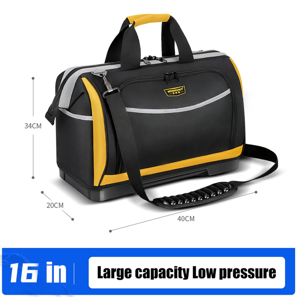 Oxford Cloth Tool Bag Wear Resistant Layer Large Capacity Multifunctional Waterproof Tool Bags  Electrician Bags Tool Organizer