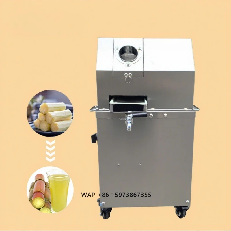 Factory Price Sugarcane Juicer Machine Food Grade Sugar Cane Juice Extractor Street Vending Sugar Cane Machine Juicer B01