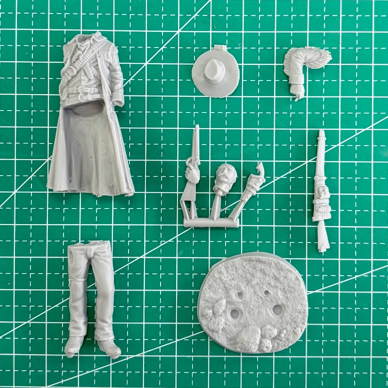 Kit de figurines en résine moulée sous pression, échelle 1/32, le chasseur de primes avec Base non assemblée et non peinte