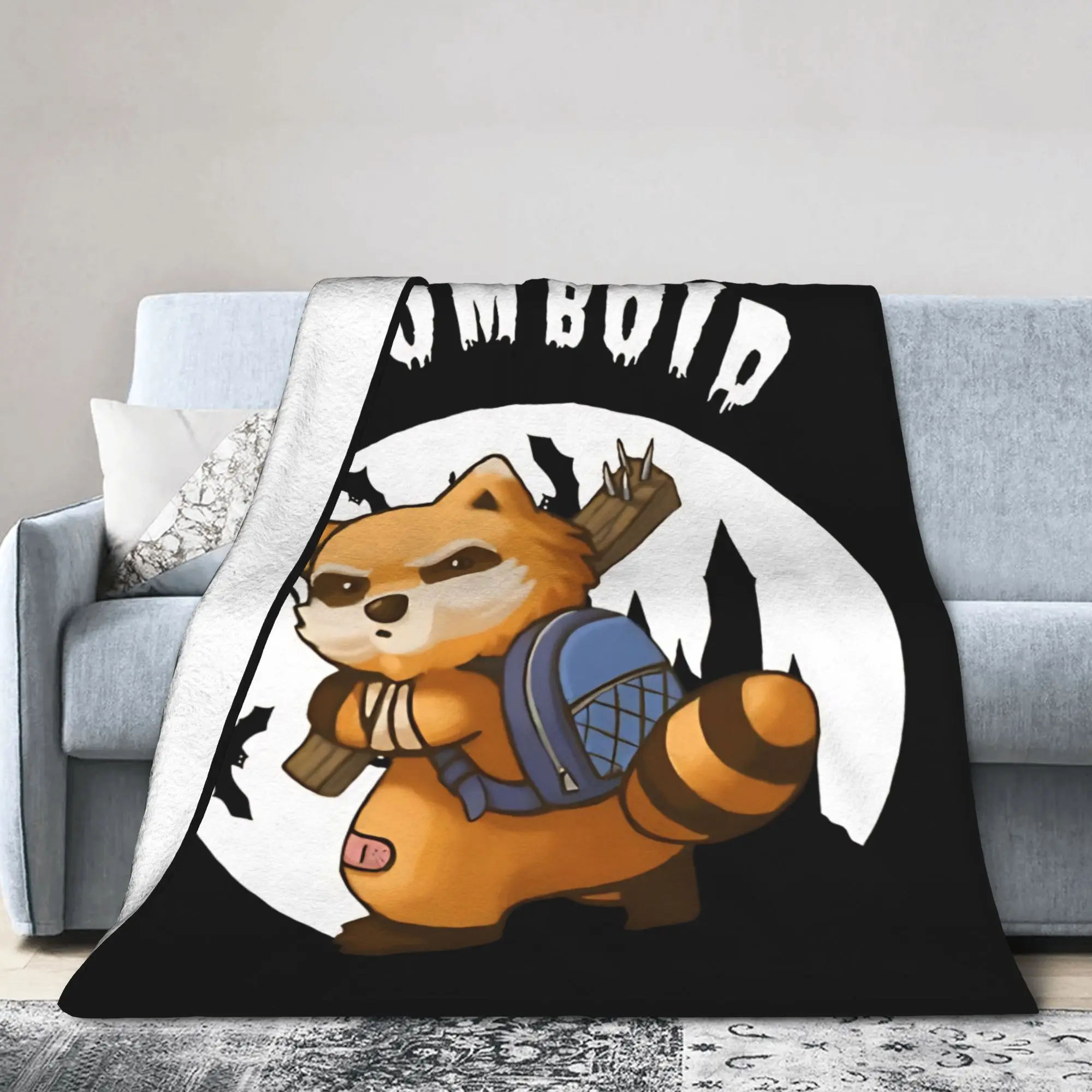 Project Zomboid Blankets Fleece Summer Air Conditioning Bleaches Anime Super Soft Throw Blankets for Sofa Travel Bedspread