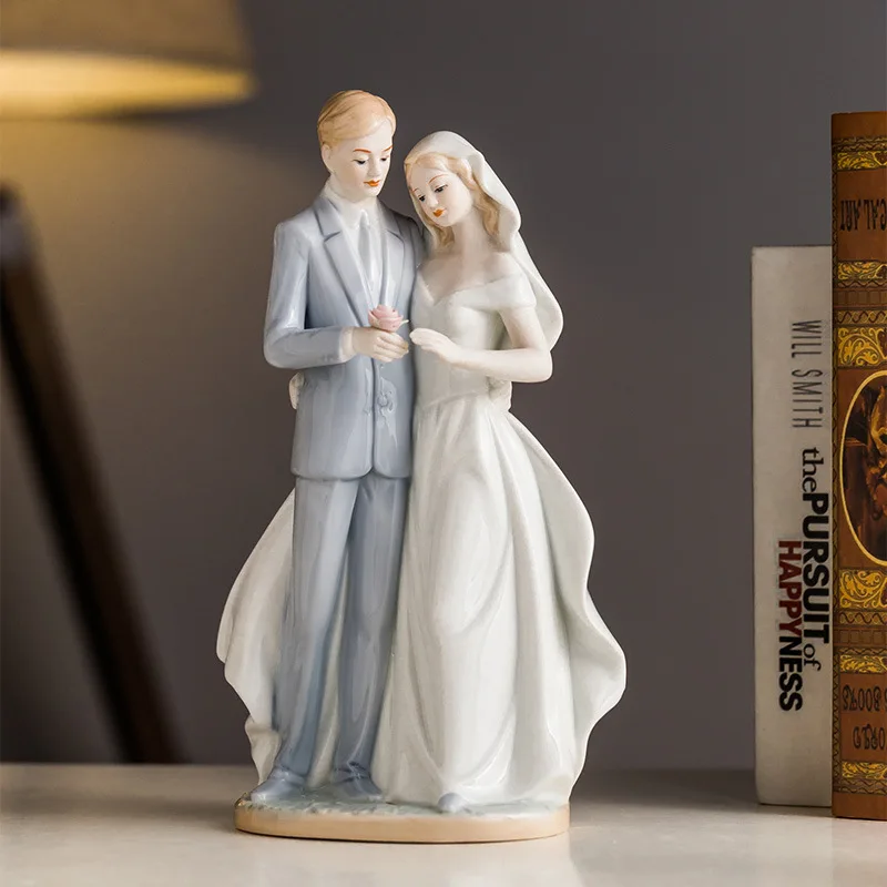 Nordic decorations, character ornaments, modern home, living room, bedroom, wine cabinet, entrance ceramic ornaments