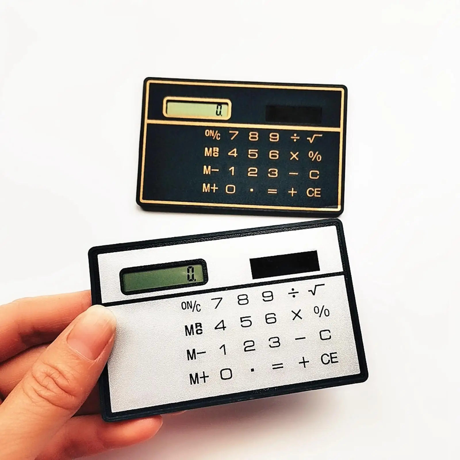 8 Digit Calculator Big Buttons Basic Calculators Solar Powered Desktop Calculator LCD Screen for Desktop Office Business