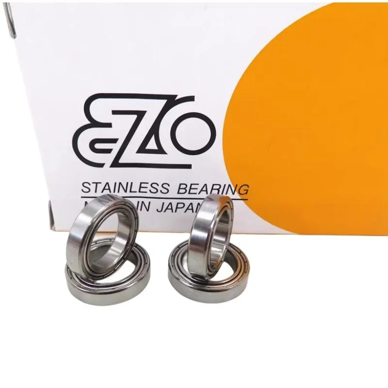 

4pcs JAPAN EZO stainless steel bearing S6700ZZ 10*15*4mm S6701ZZ 12*18*4mm S6702ZZ 15*21*4mm 6701 6702 precision ball bearings