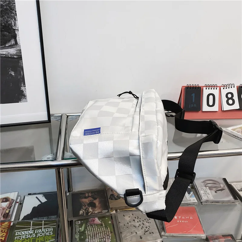 Große Kapazität Frauen Taille Taschen Mode Brust Tasche Unisex Straße Hip-hop Schulter Umhängetasche Outdoor Sport Fanny Pack Gürtel tasche – Detail 17