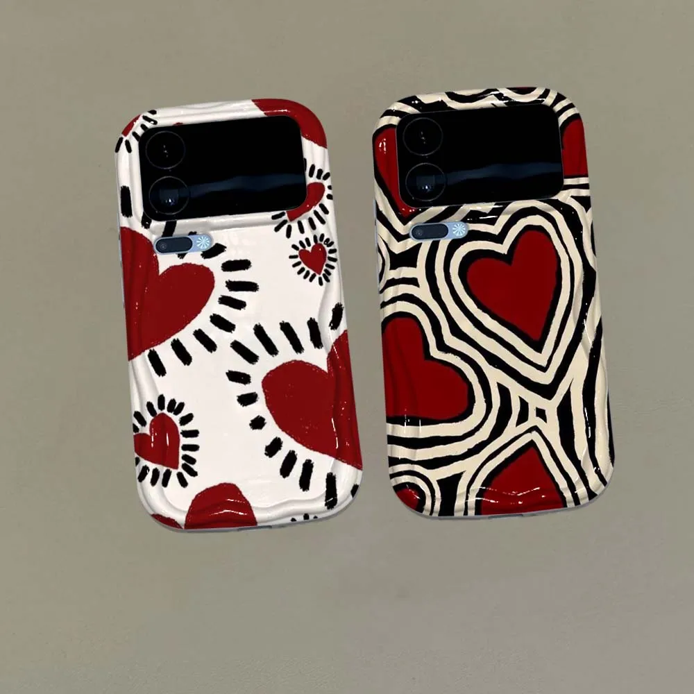 

Retro Cool Love Pattern For Xiaomi Mi 17 15 14 14T 15T 13T 12T 12 11i 11X 11 Pro Lite Ultra NE Max Wave Oil Phone Case