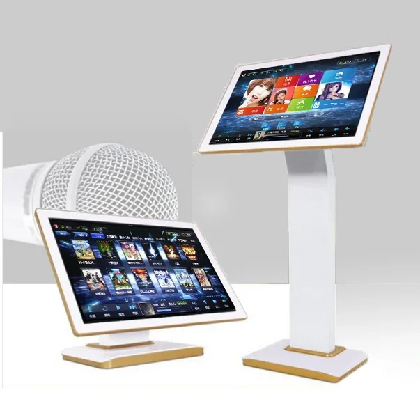Complete KTV Audio Equipment Set Amplifier Loudspeaker Wireless Microphone  Commercial Singing Stereo Playback
