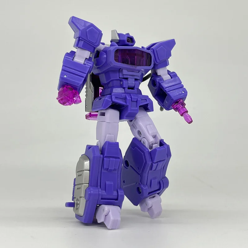 TS03 Transformation ของเล่น G1 ขนาดเล็ก Shockwave เลเซอร์ปืน Action Figure Collection หุ่นยนต์ของเล่นเด็กของขวัญวันเกิด
