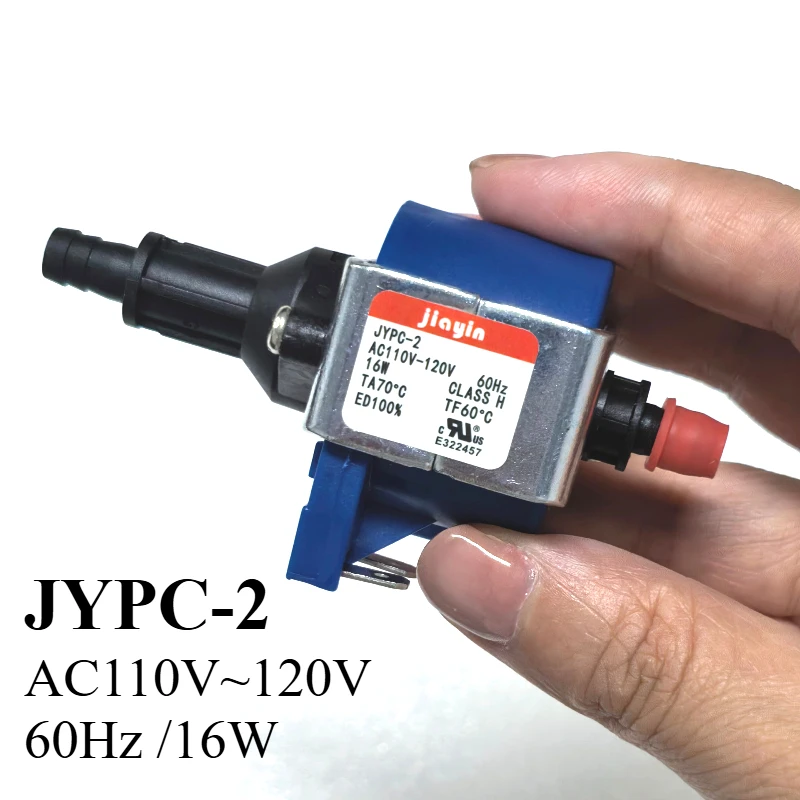 JYPC-2A Jiayin 16W  60HZ 110V-120V  Electromagnetic Pump Solenoid Pump Hanging Ironing Machine Water Pump