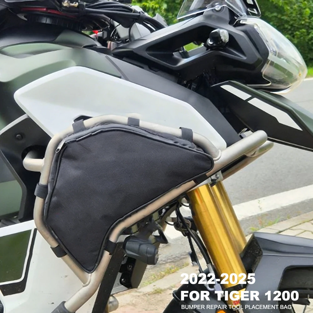 

Водонепроницаемая сумка для инструментов на раму/защитную дугу для Tiger 1200 (2022-2025) – Оригинальные аксессуары
