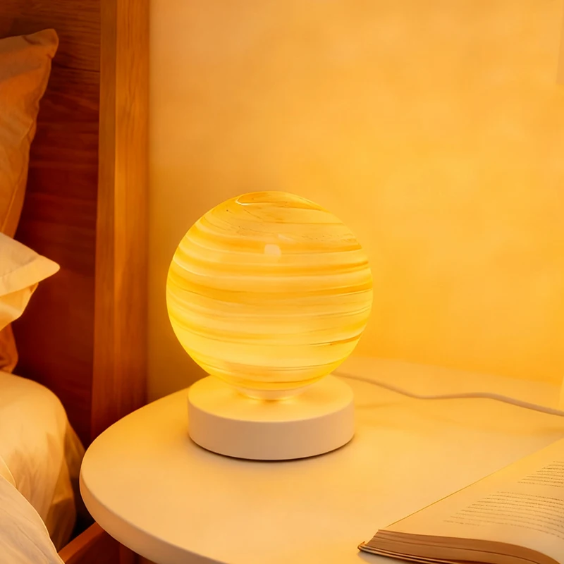 

Настольная лампа «Планета», звездное небо, Луна, романтическая планета, настольная лампа, прикроватная лампа для спальни, креативный орнамент, продуманный день рождения