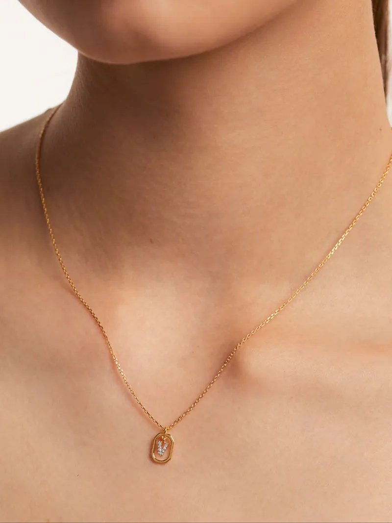 جديد 925 فضة رسالة قلادة شخصية الساحرة الإنجليزية الأبجدية قلادة طوق هدية عيد ميلاد مجوهرات رائعة