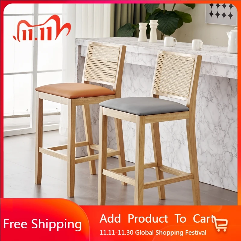 Kursi Bar Minimalis Nyaman Kursi Bar Rias Gaming Mewah Kokoh Perabotan Rumah Cadeira Logam Salon Unik Tinggi Nordic