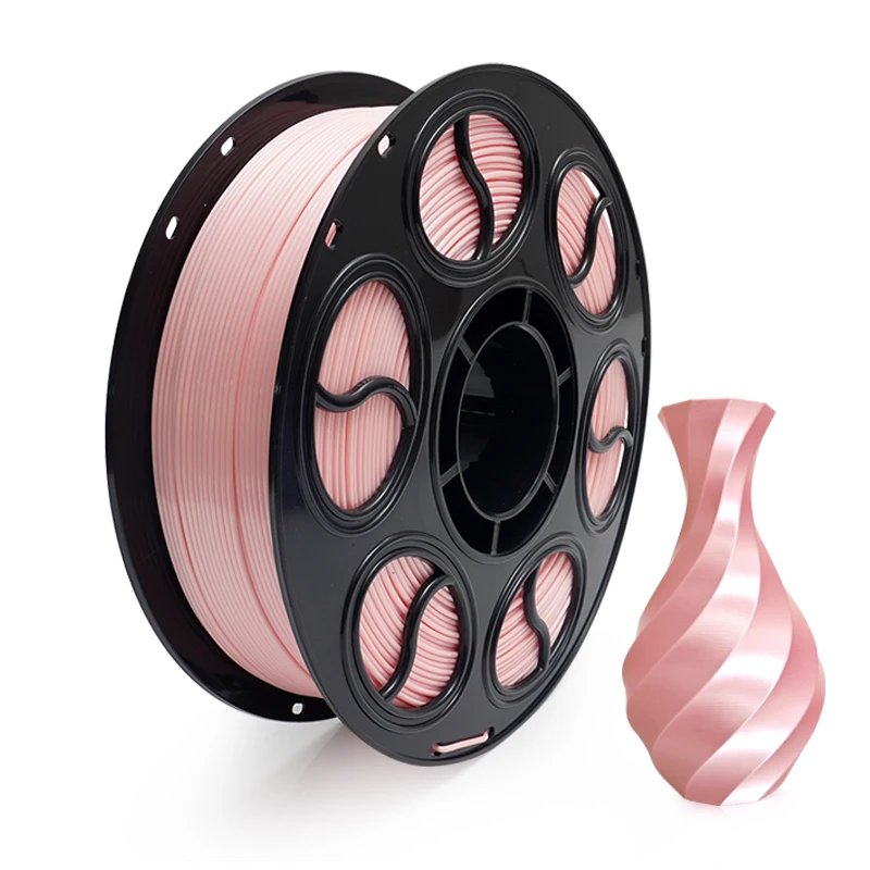 

Eco-Friendly Single Color Silk PLA 1.75mm Diameter 0.02mm Tolerance Shiny Surface Durable Performance Accurate Printer Filament
