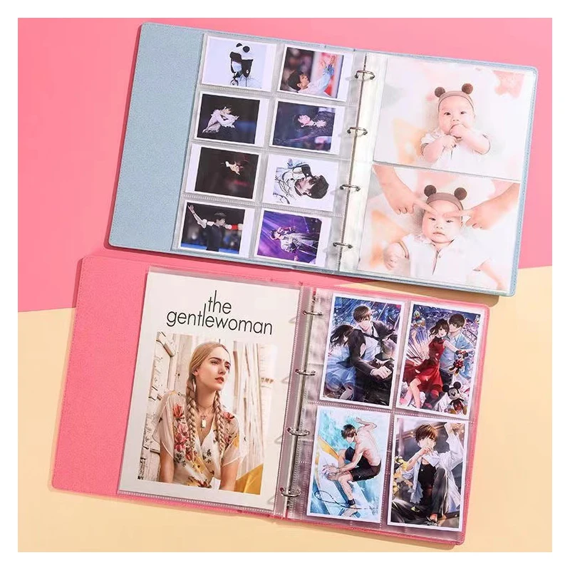 10 Pack A4 Photo Album Clear Sleeves 4 x 6 Inch Toploader Photocard Postcard Binder Sheets Refill Pages 2 4 6 9 Pockets PVC Free