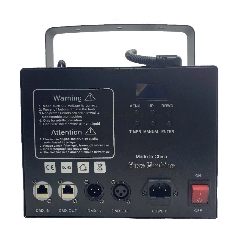 DMX512 Wireless Control Haze Machine for Dance Performances Create an Atmosphere LCD Screen Hazer Machine Chinese Factorie