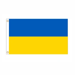 National Flag for Decoration, 90x150cm, Blue, Yellow, UA, UKR, Ukraine, National Flag