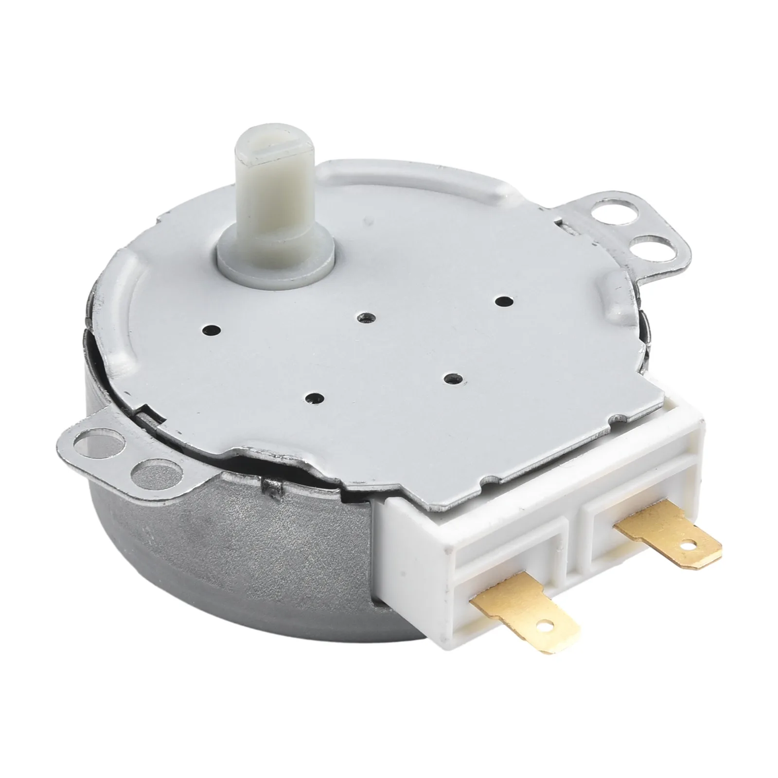 AC 220 240V TYJ508A7 Microwave Oven Tray Glass Motor Silver Color 73g Weight Perfect for Microwave Oven Motor Application