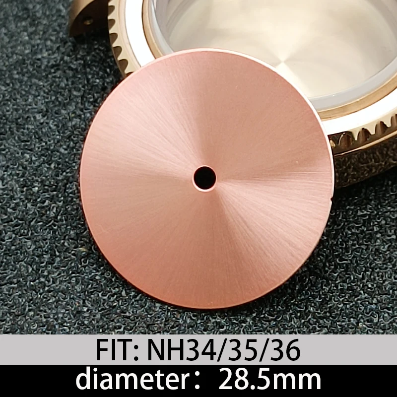 28.5mm Sterile Dial Is Suitable for NH34/NH35/NH36 Calibre Watch Replacement Accessories, Watch Parts, Modified Dials