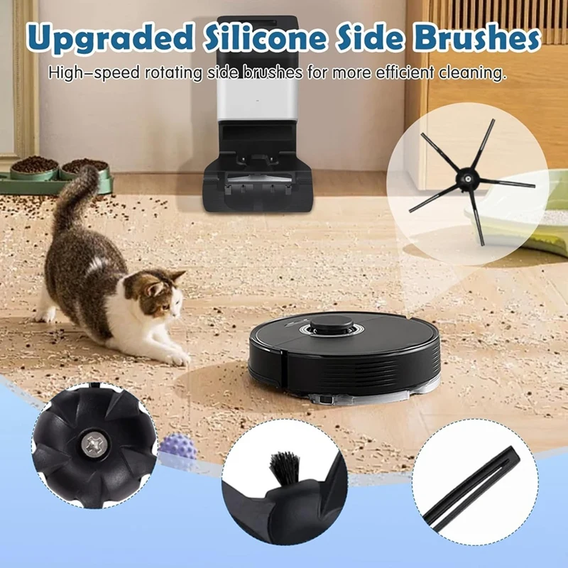 مكنسة Roborock-Robot ، فرشاة جانبية رئيسية ، فلتر ممسحة ، كيس غبار ، فرشاة دوارة ، ملحقات لـ S7 Maxv Ultra S7 Pro