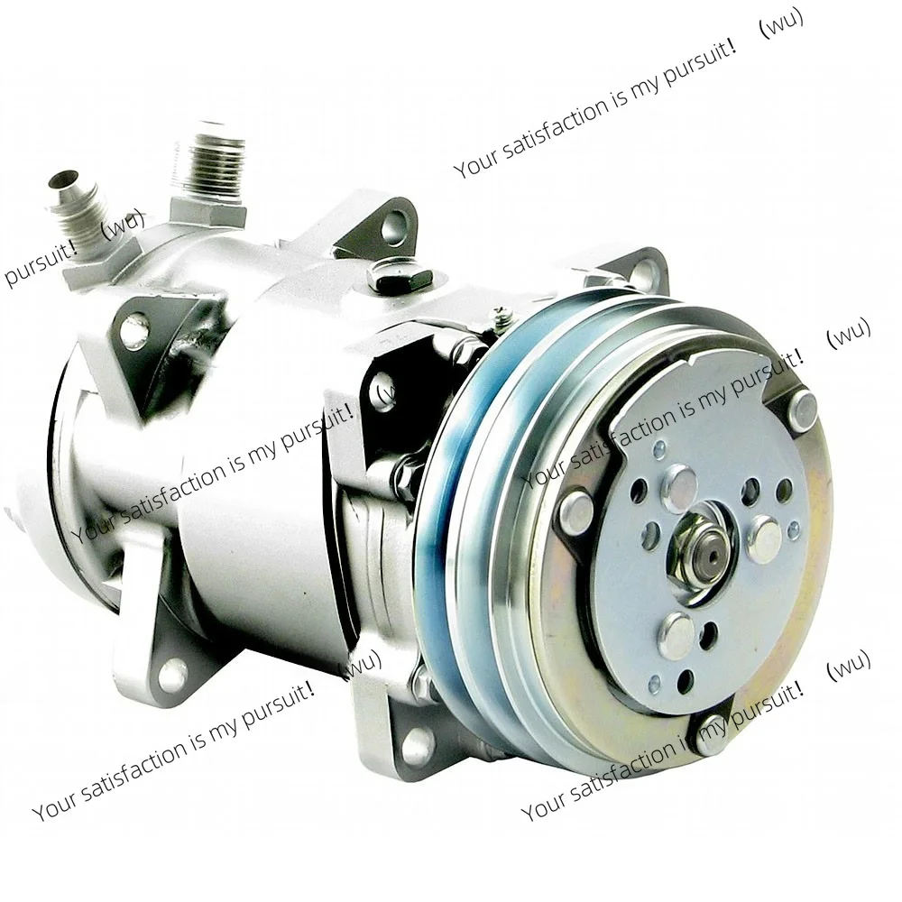8819103 Sanden SD510HD Compressor, w/ 2 Groove Clutch - Fits MacDon