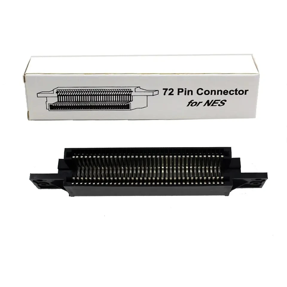 

Replacement Adapter 72pin For NES Game Cartridge Slot Connector Repair Parts