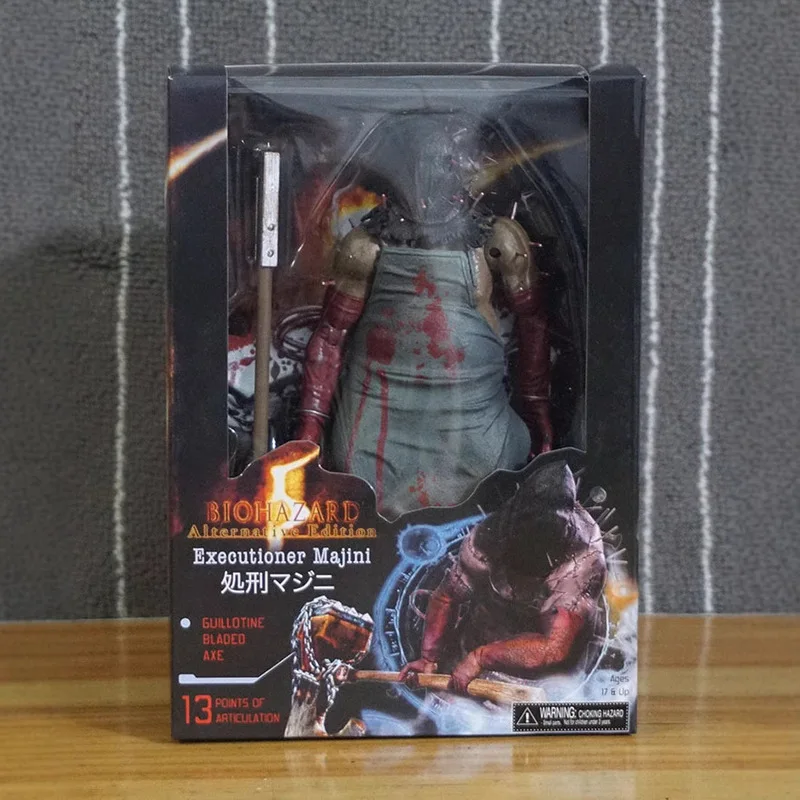 20 centimetri Resident Evil Action Figure Esecuzione L'ecuzione Zombie Ascia Uomo Butcher Figurine Desktop Ornamento Giocattolo Fatto A Mano Regali