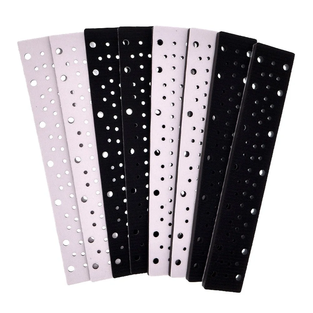 70x400mm Flocked Sponge Pad for Pneumatic Dry Grinders Soft Material Even Pressure Distribution for Surface Prep