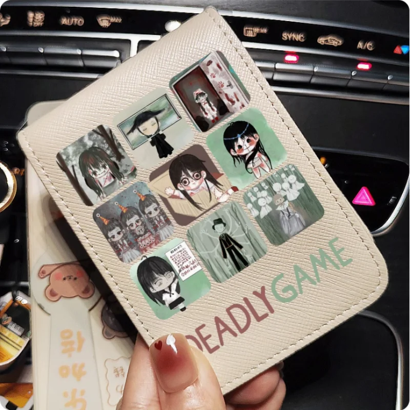 Anime Deadly Game  Wallet Fold Bag Multi Card Coin Pocket Photoes Holder Fashion Kids Wallets Gift