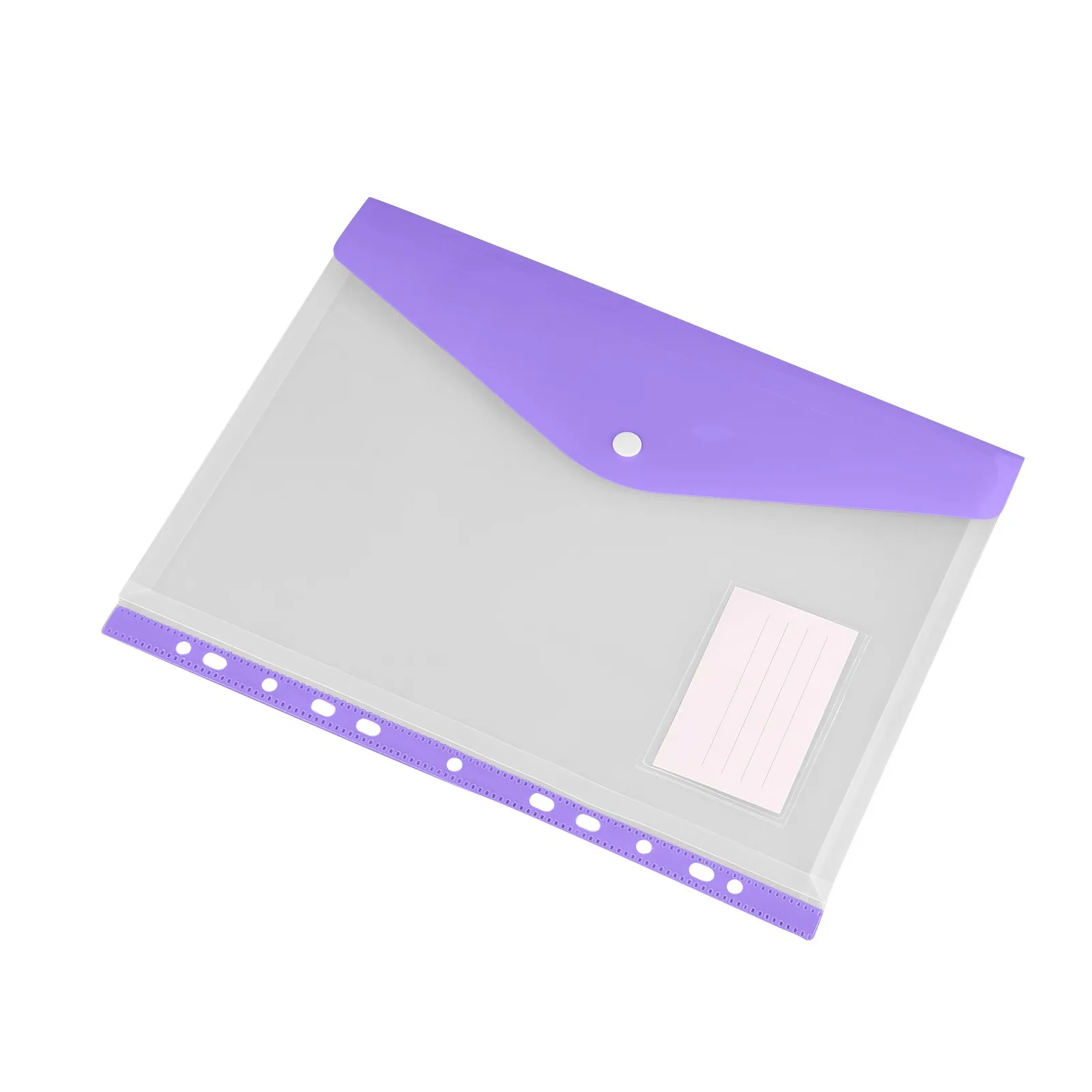 Multi-use Waterproof Transparent Document Storage Frosted Bag Three-Dimensional File Bag Papers Pouch Folder For Office Home