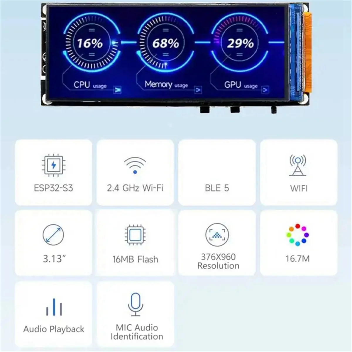 X61A_Dla DeepSeek XiaoZhi AI Voice Chat Robot Development Board No Shell