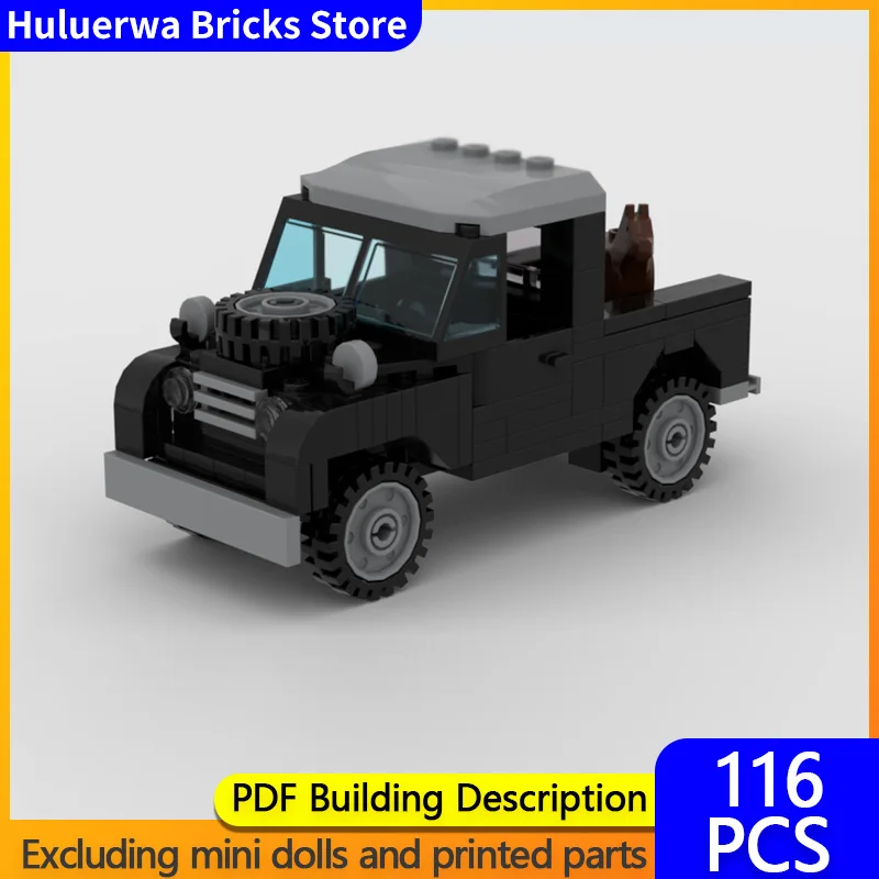 

Speed Racing Car Model MOC Building Bricks Off-Road Pickup Truck Modular Technology Gifts Holiday Assemble Children Toys Suit