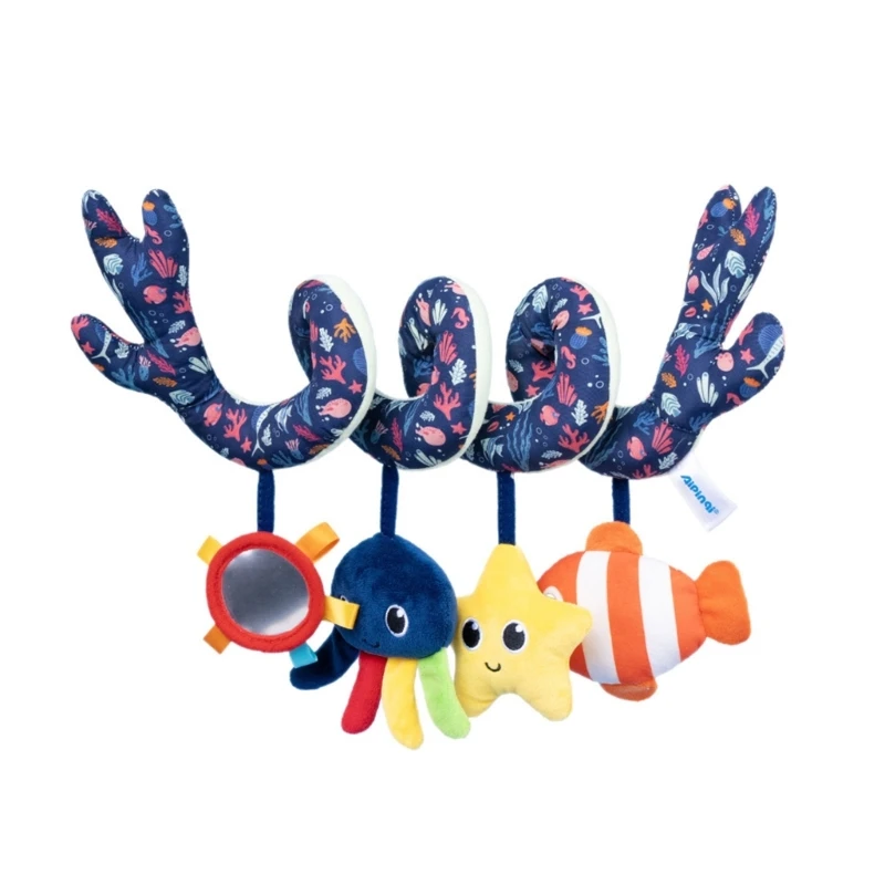 Babyrammelaar Speelgoed Slaapkamer Decoratie Kinderbedje Rond Hangende Benodigdheden 15UB