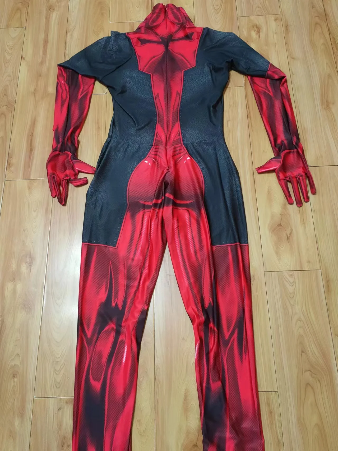 Deadpool Lady przebranie na karnawał superbohater 3D drukowane elastan Disfraces kobieta Deadpool body Zentai stroje kostium na Halloween