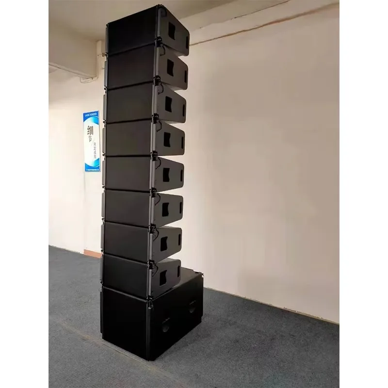 Double 10 Inch 2-Way Line Array Speaker Professional Sound System with Subwoofer