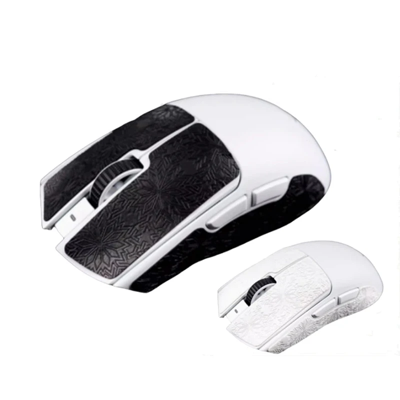 1Set Ultraglide Mouse Anti Slip Sticker For VIPER V3 PRO Non-Slip Anti Sweat Tape  Snowflake Texture Anti Sweat Patch