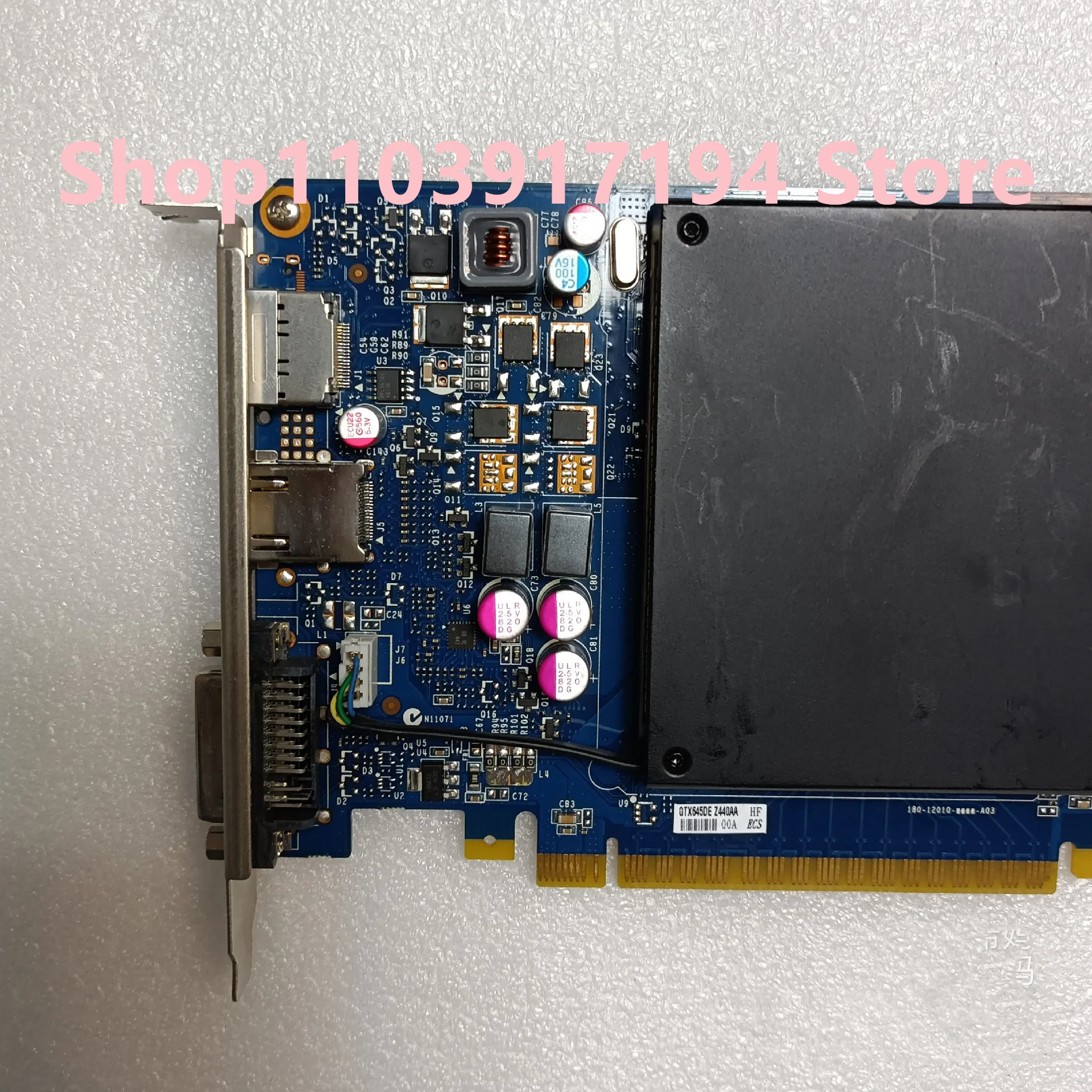 Interfaz GTX 645 1G D5 DP 0X1F5R GTX645DE Z440AA Adaptador de red
