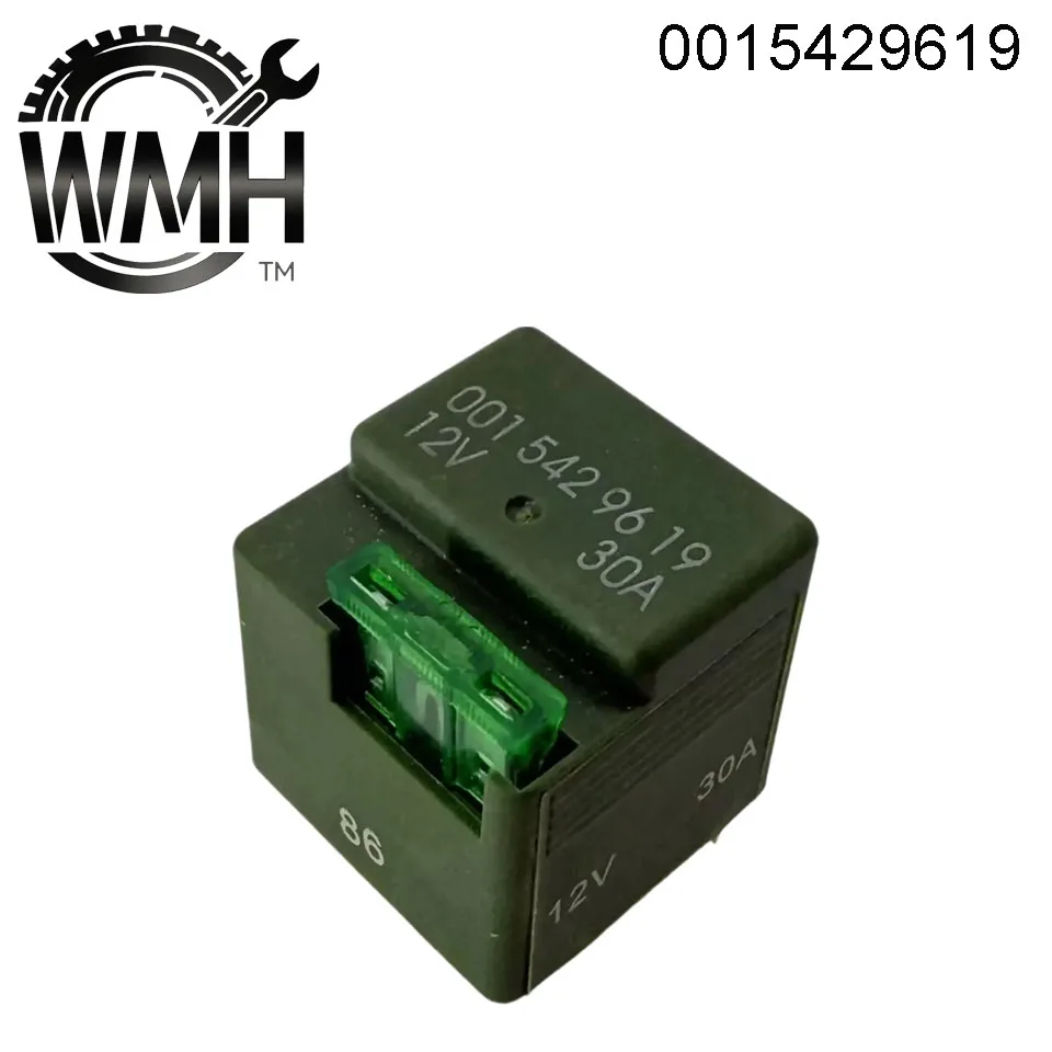 Car Fuel Pump Relay 0015429619 12V 30A Green Overload Relay for Mercedes-Benz W124 W201 R129