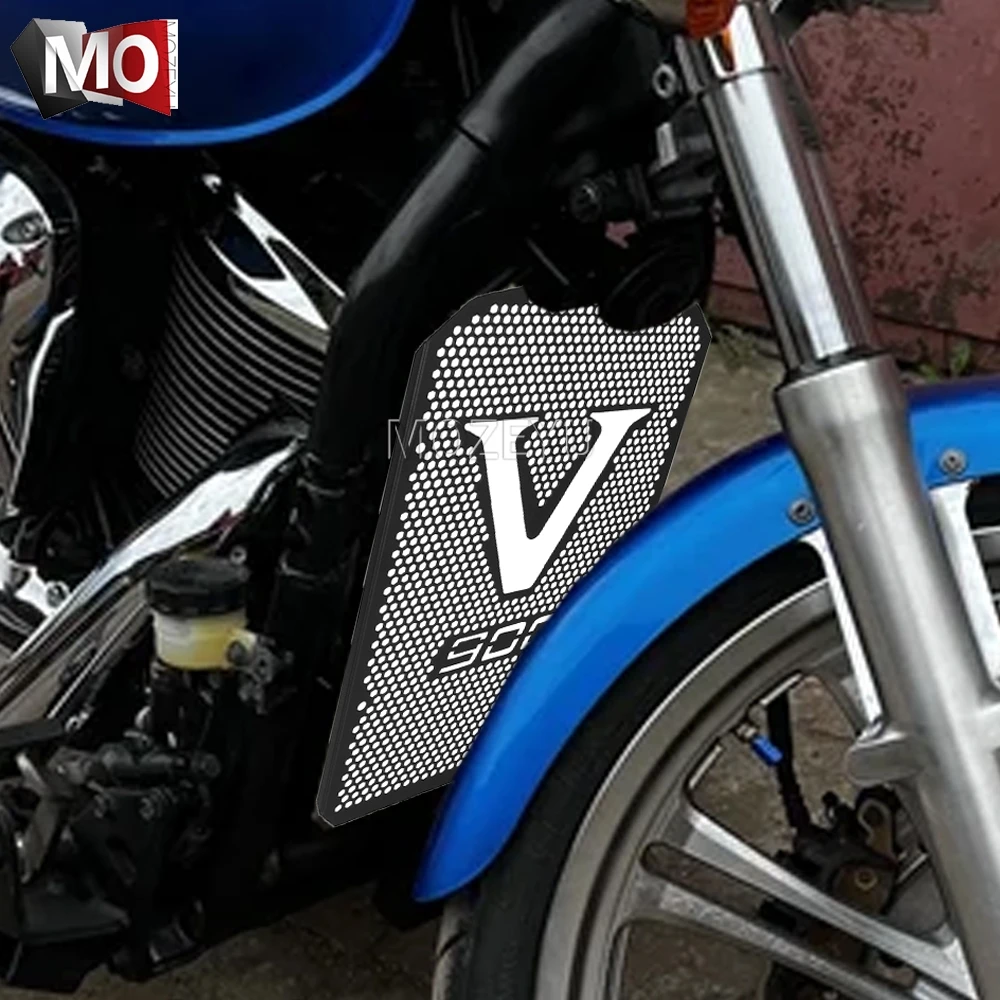 

For KAWASAKI Vulcan 900 VN900 Classic LT Custom 2006-2024 Motorcycle Radiator Grille Guard Cover Protection Water Tank Shield