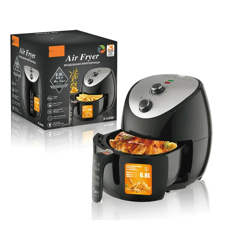 New European-standard Air Fryer Household Large-capacity Fume-free French Fries Electromechanical Oven Intelligent