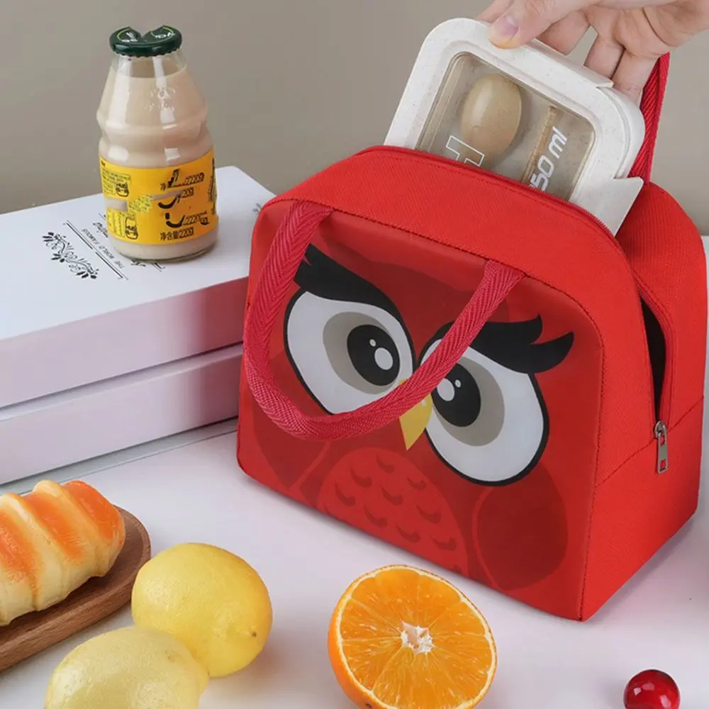 Portable Cartoon Lunch Bag Non-woven Fabric Lunch Box Accessories Tote Food Small Cooler Bag Thermal Bag Lunch Box Food Bags