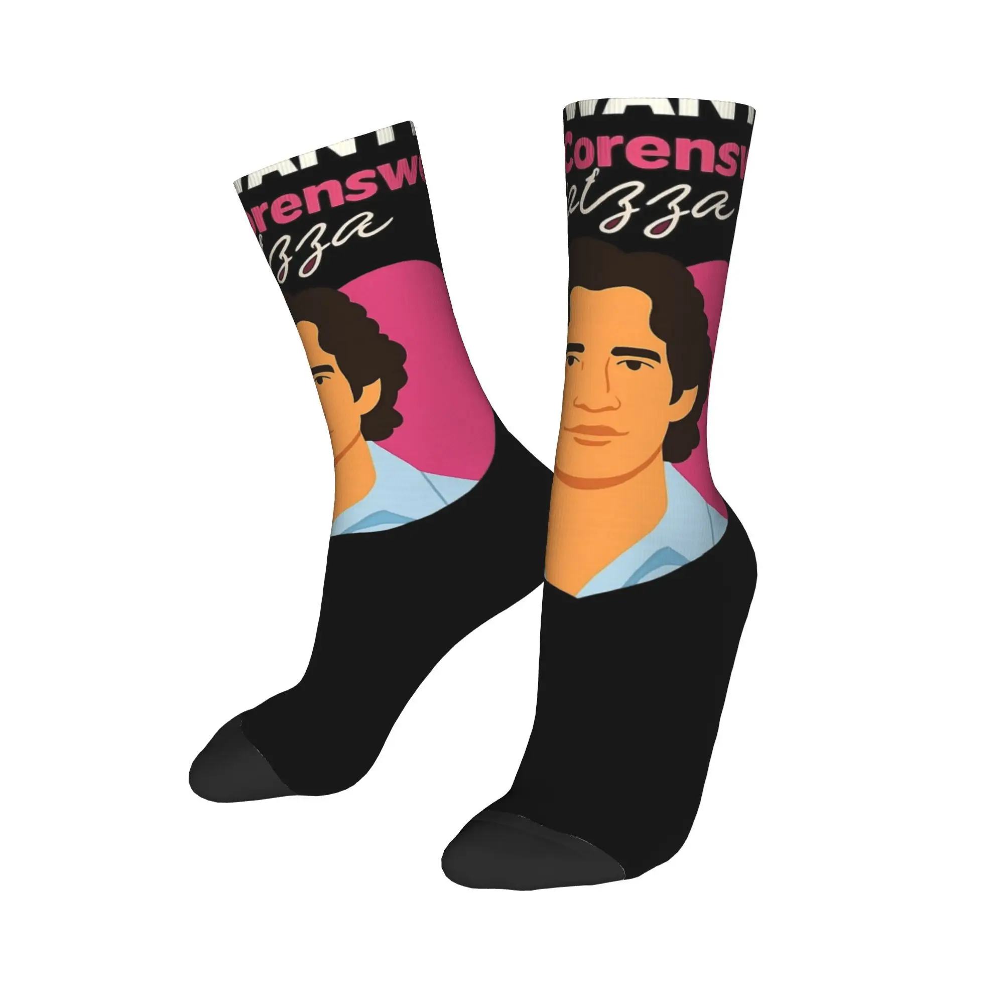 

Winter Warm Casual Women Men David Corenswet Socks Breathable Basketball Socks