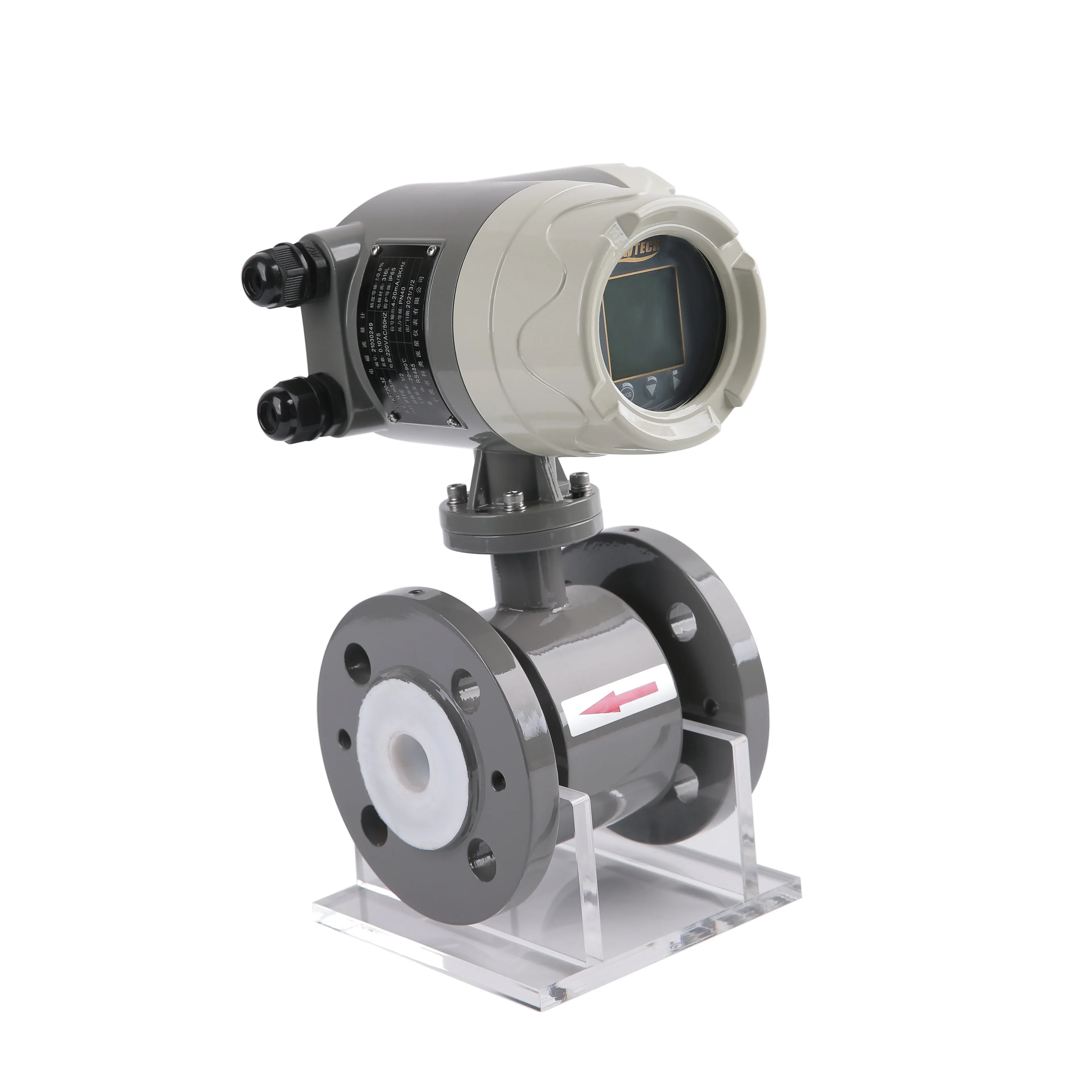 

Custom Plating sewage kent oil industry waste water magnetic electromagnetic water liquid flow meter